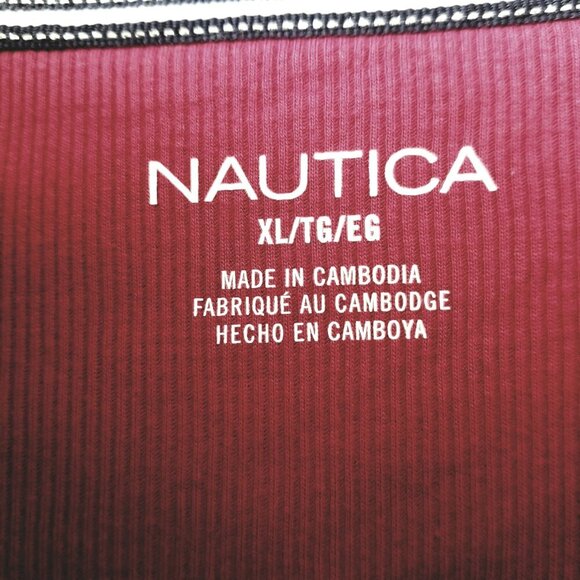 Nautica Women's Size XL 2 Piece Soft Warm Cozy Plush Pajama Sleepwear Set Snow - Picture 2 of 14